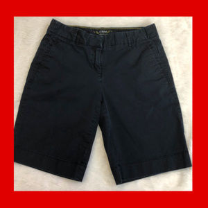 J. Crew  Stretch Summer Weight Chino Shorts Size 8
